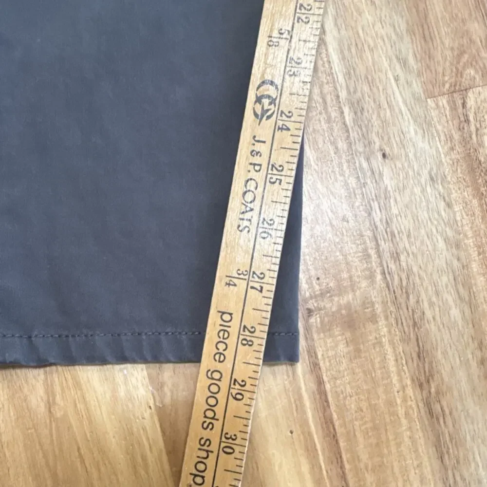 AG Adriano Goldschmied Slim Straight Stretch Gray‎ Casual Pants Men 32x32